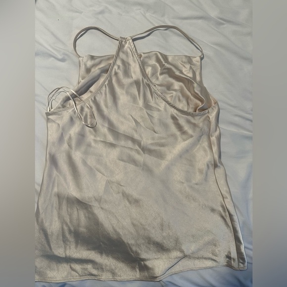 Skies are blue cream cowl neck racerback cami tank size small women’s - Picture 6 of 7